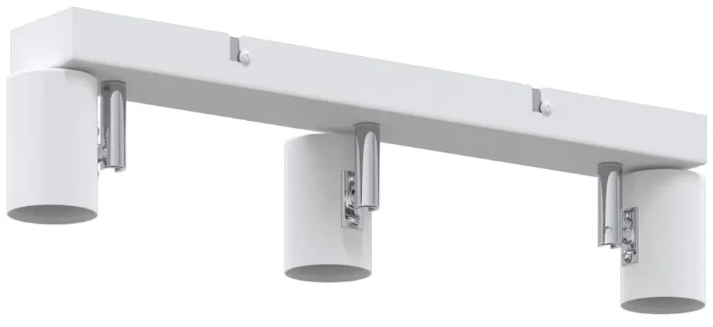 vidaXL Σποτ οροφής Λευκό 38 x 6.5 x 11.5 εκ Ατσάλι
