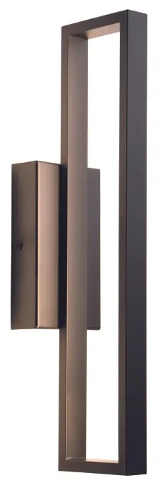 Φωτιστικό Επίτοιχο Aca PN30LEDW40BK AELIA Μαύρο Ματ (Black Mat) 3000K