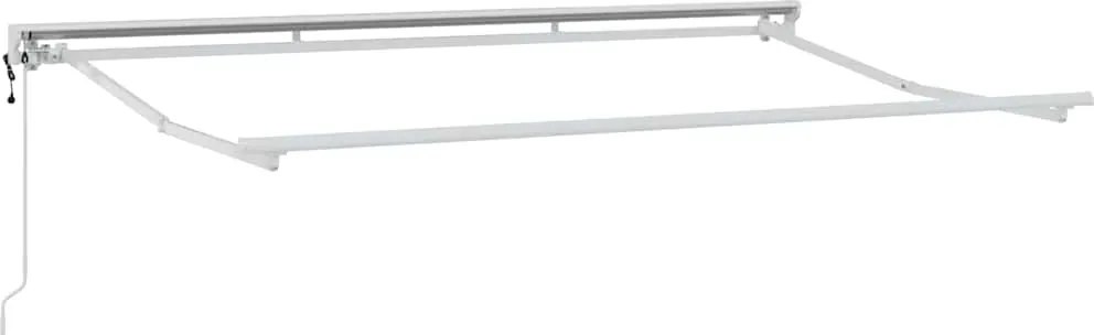 vidaXL Electric Awning Frame 3,5 x 2 m Λευκό