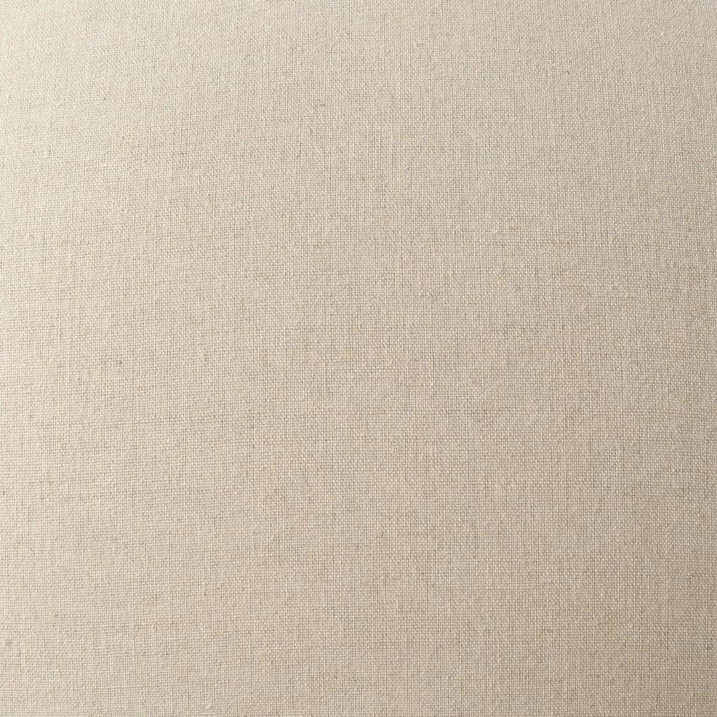 Σκαμπό Μπαρ 2 τεμ. Λευκά από Λινό Ύφασμα - Λευκό