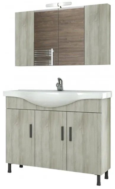 DROP Σετ επιδαπέδιου επίπλου μπάνιου, Luna 100, Beige, Drop DROP986642