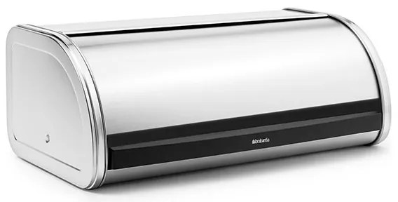 Κουτί ψωμιού Brabantia Roll Top 646890, 16 l, 44,5x26 cm, Ελαφριά και ανθεκτική κατασκευή, Inox/Matte