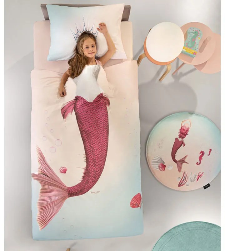 Κουβερλί Μονό (Σετ 160x230) Saint Clair Mermaid