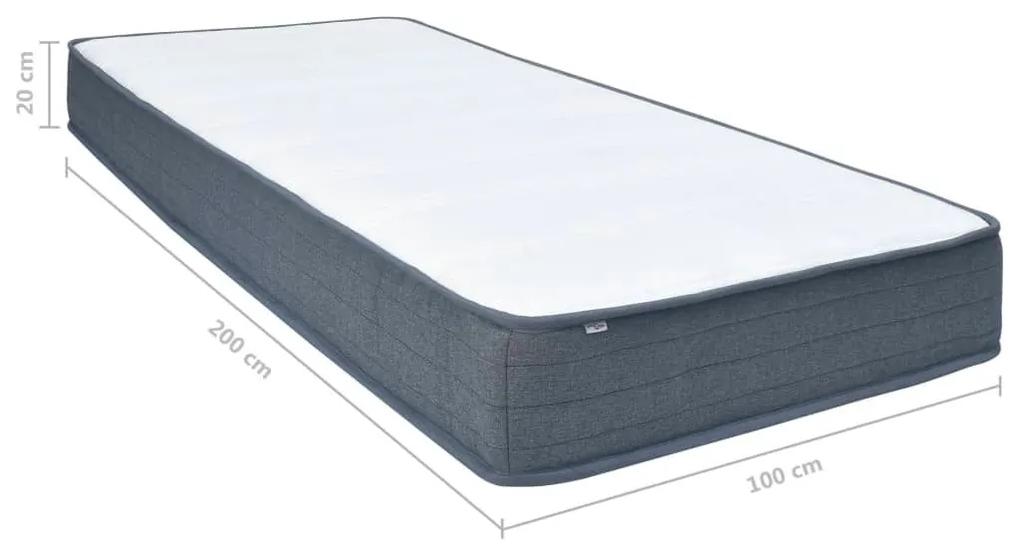 Στρώμα για Κρεβάτι Boxspring 200 x 100 x 20 εκ. - Λευκό