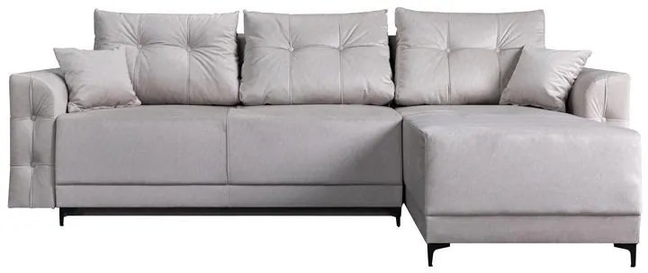 Γωνιακός Καναπές - κρεβάτι SMAK Μπέζ 266x175x83εκ 266x175x83 εκ.