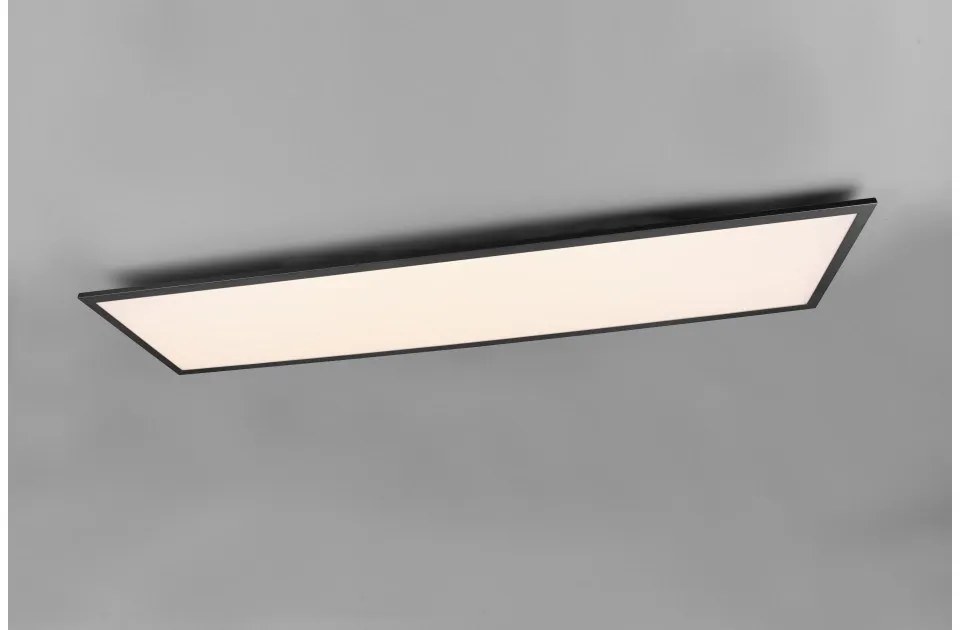Φωτιστικό Οροφής Εξωτερικό Πάνελ LED 34W 4900Lm 120x30cm Alpha Trio Lighting-R62321232-Μαύρο R62321232