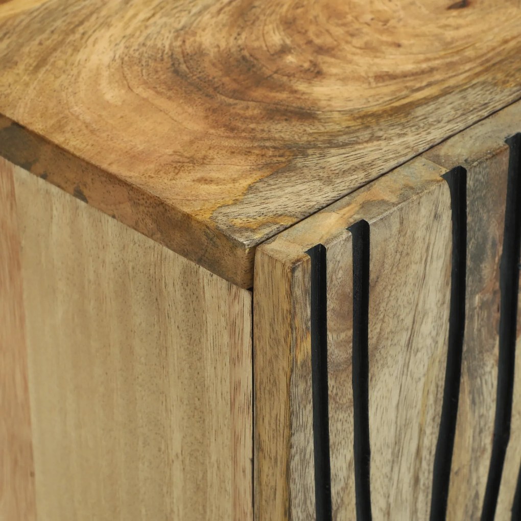 vidaXL Ντουλάπα Τηλεόρασης 105x33.5x46 cm Μασίφ Ξύλο Μάνγκο