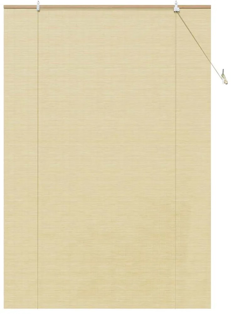 vidaXL Ρολά και Σκίες Παραθύρων Φυσικό 140 x 220 cm Μπαμπού