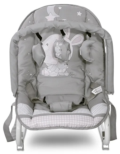 Βρεφικό ρηλάξ Eliza Grey Rabbits 10110142511 Lorelli