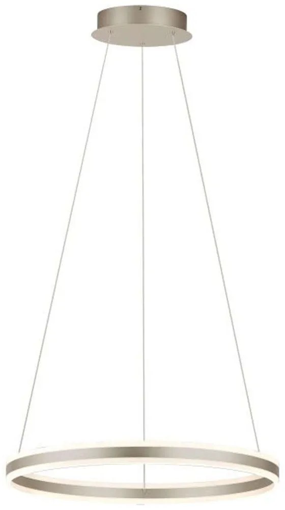 Φωτιστικό Οροφής 39313 Tonarella Led Champagne Eglo Metal, Plastic