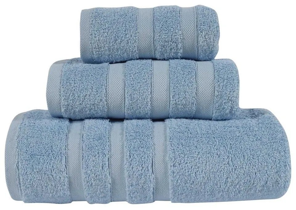 Πετσέτα Prestige 1172 Light Blue Das Home Χεριών 30x50cm 100% Βαμβάκι