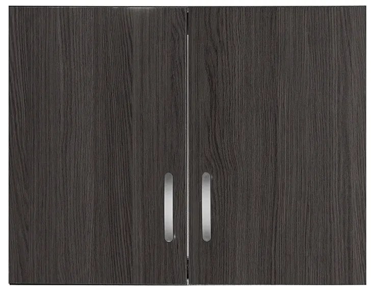 Πατάρι ντουλάπας Zelia pakoworld δίφυλλο wenge eo 79x42x60εκ - 249-000039 - 249-000039