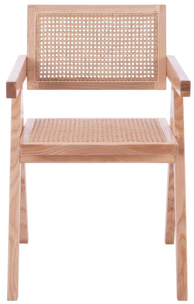 Καρέκλα BLAIRE Ξύλινη με Μπράτσα 52x50x80Υεκ. 52x50x80 εκ.