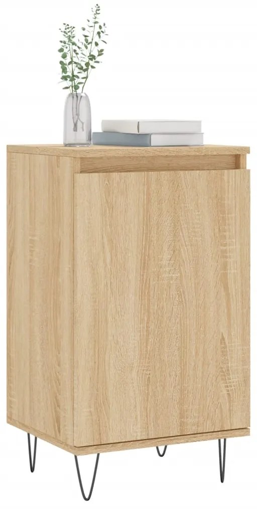 vidaXL Ντουλάπια 2 τεμ. Sonoma Δρυς 40x35x70 εκ. Επεξεργασμένο Ξύλο