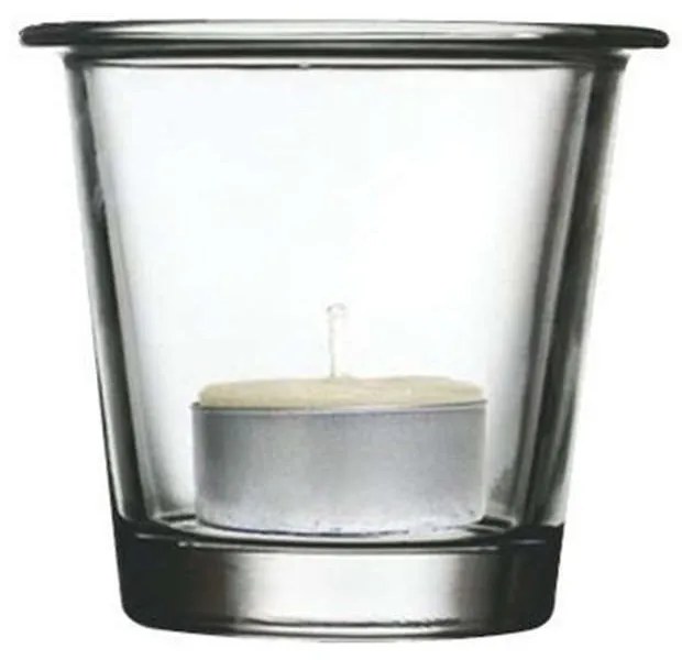Κηροπήγιο - Ρεσώ Depot 8 Σετ 6Τμχ STE1010 Διάφανο 8x8,6x8,6cm Espiel Glass