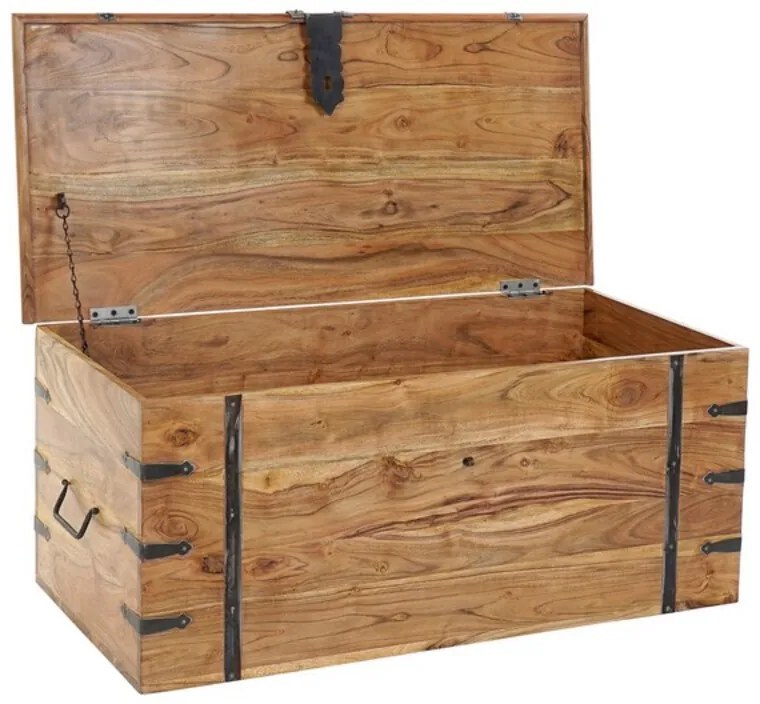 Μπαούλα DKD Home Decor ξύλο ακακίας 100 x 45 x 40 cm