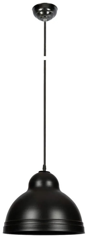 Φωτιστικό Οροφής Black Φ30x23cm VK/04056/B VKLed Metal