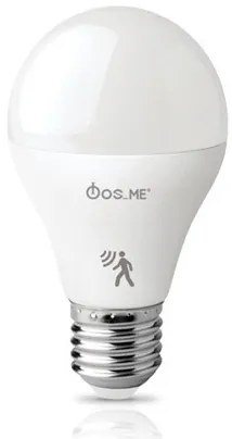 Λάμπα E27 A60 LED 10W Λευκό Ανιχνευτής Κίνησης Αισθητήρας 2800Κ 44-05329 Φos_Me 44-05329