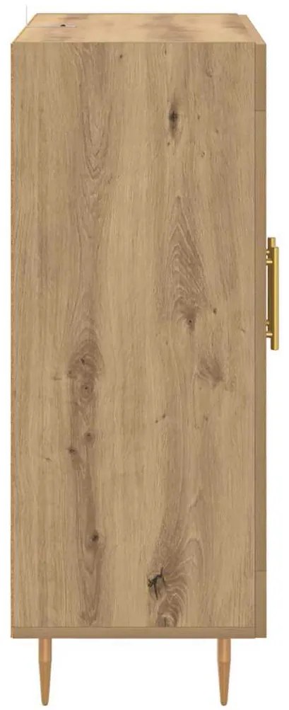 vidaXL Πλαϊνό γραφείο Artisan Oak 69,5 x 34 x 90 εκ.