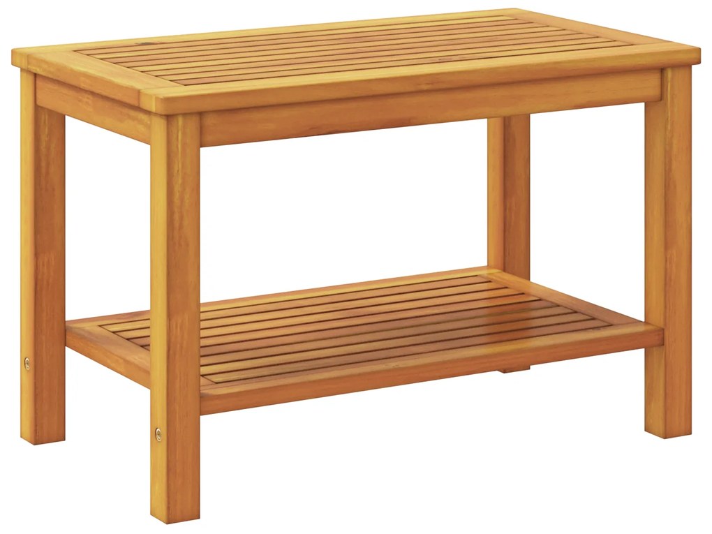 vidaXL Τραπέζι καφέ 70x40x45 εκ. από μασίφ ξύλο ακακίας