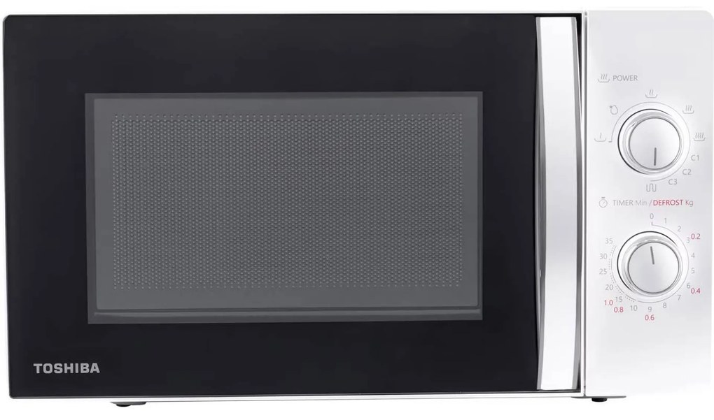 Toshiba MW-MG20P(WH) Φούρνος Μικροκυμάτων με Grill 20lt Λευκός