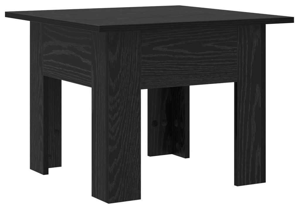 vidaXL Τραπέζι Καφέ Μαύρη Δρυς 55 x 55 x 42 εκ