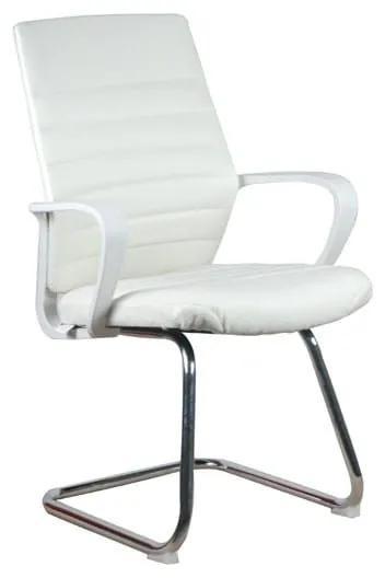 Καρέκλα Επισκέπτη 5568V 57x60x95cm White 093-92-130