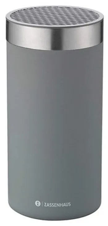 Βάση Μαχαιριών Style 73078114 22cm Grey Zassenhaus Ατσάλι,Πλαστικό
