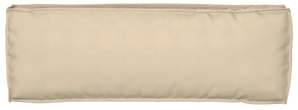 vidaXL Μαξιλάρι Πλατφόρμας για Πάγκο Μπεζ 120x40x8 cm Υφασμα Oxford