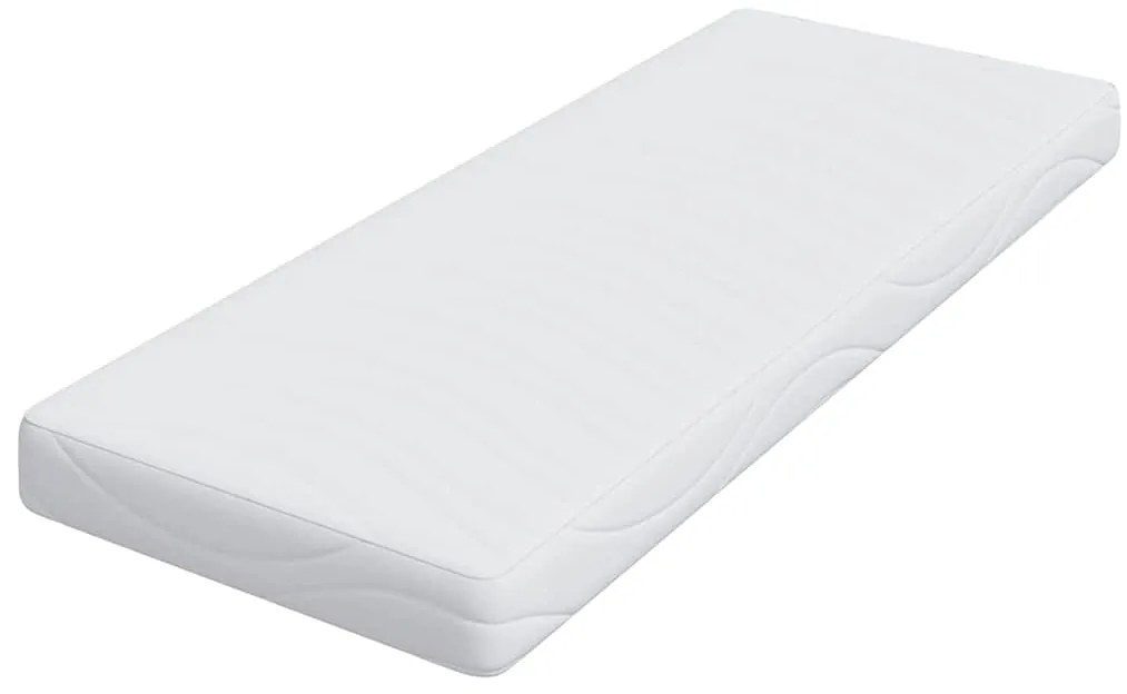 vidaXL Στρώμα Λευκό 80 x 200 cm Τζελ Μνήμης Φόρμα