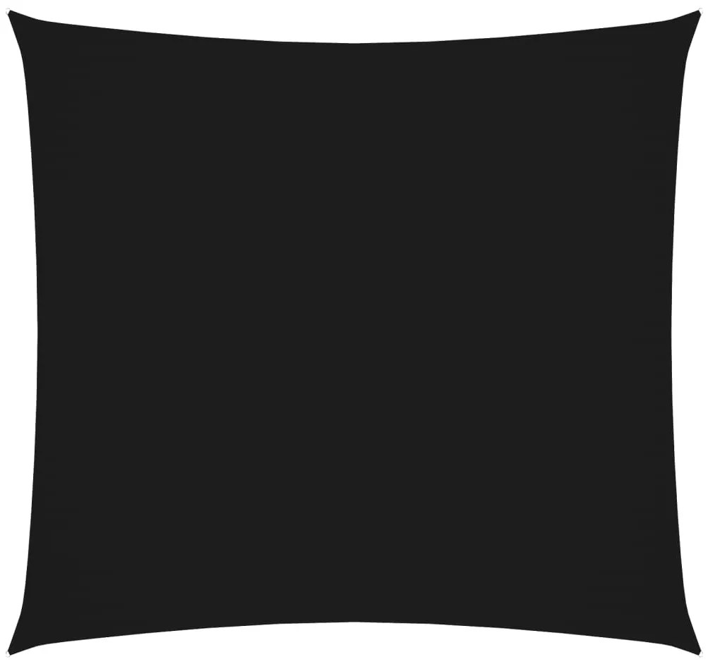 vidaXL Πανί Σκίασης Τετράγωνο Μαύρο 2,5 x 2,5 μ. από Ύφασμα Oxford
