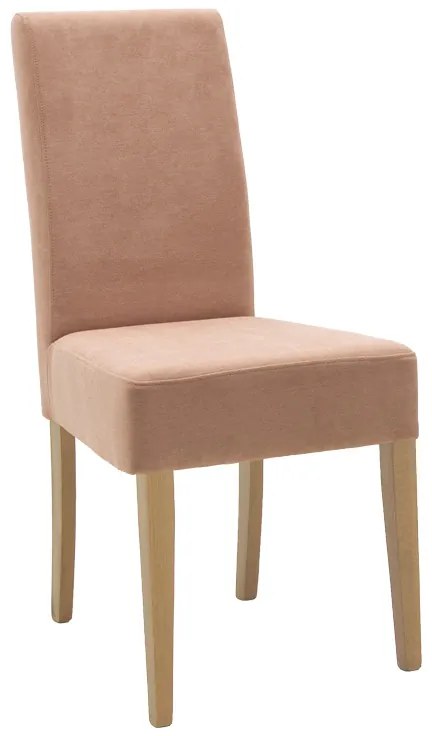 Καρέκλα Ditta pakoworld ύφασμα σάπιο μήλο-πόδι sonoma 44x56x96εκ (2 τεμάχια)