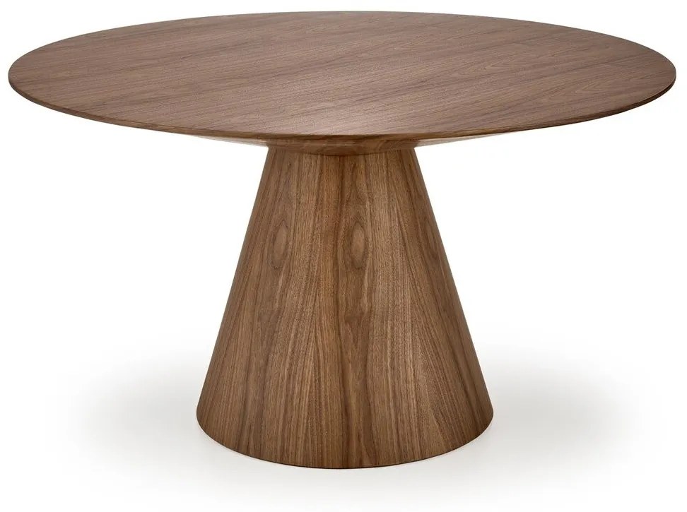 Τραπέζι Houston 1519, Καρυδί, 78cm, 60 kg, Φυσικό ξύλο καπλαμά, Ινοσανίδες μέσης πυκνότητας | Epipla1.gr