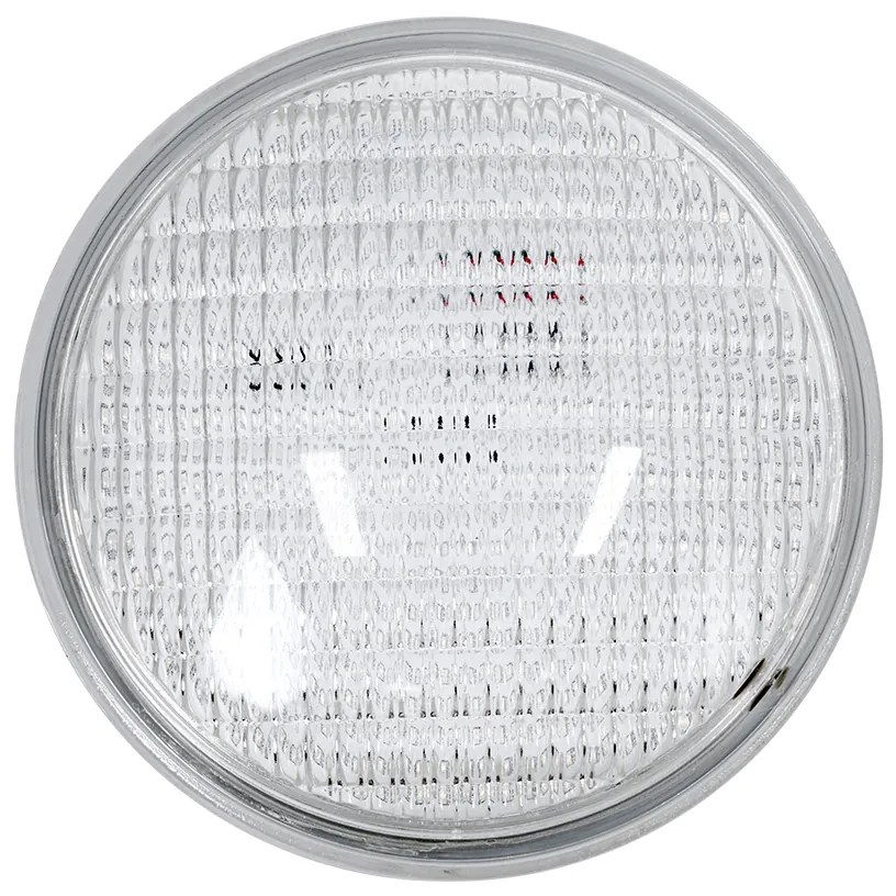 GloboStar® POOLANO 61535 Λάμπα LED Σποτ Πισίνας GX16D PAR56 25W 1875lm 120° AC/DC 12V Αδιάβροχο IP68 IK06 Tempered Glass Φ18 x Υ10cm Θερμό Λευκό 2700K - Bridgelux Chip - 3 Years Warranty