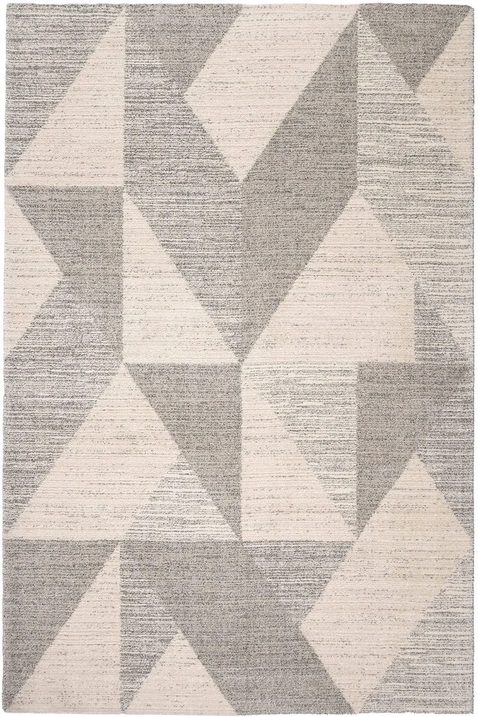 Χαλί Naf Naf Siroc 50702 567 Ecru-Grey Βιοκαρπέτ 160X230cm