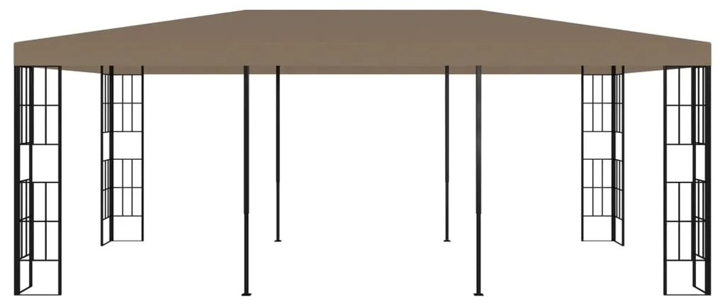 vidaXL Κιόσκι Taupe 6 x 3 μ.