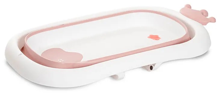 Πτυσσόμενη Μπανιέρα Μωρού Royal 83cm με Τάπα Nordic Pink 10131010006  Lorelli