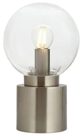 Επιτραπέζιο Φωτιστικό E14 Οπάλ Marka Globo Lighting 21003N Ασημί