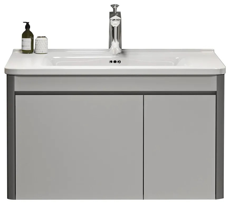 ΣΕΤ ΠΑΓΚΟΥ YVONNE 80cm χρ.GREY S3BYVO080GR S3BYVO080GR