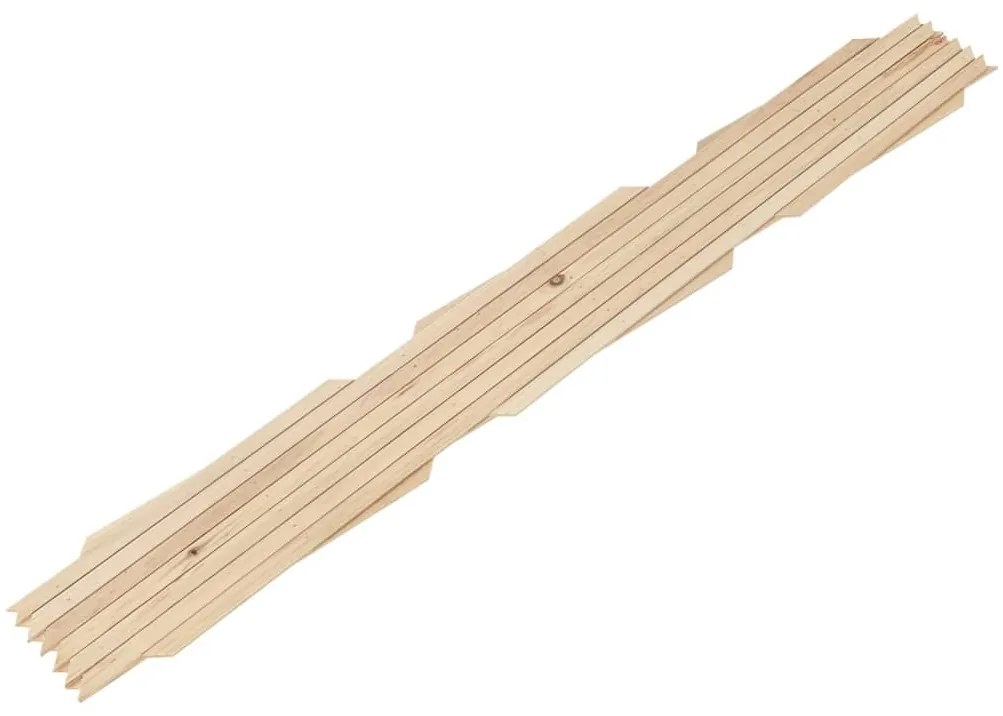 vidaXL Καφασωτό Φράχτης 5 τεμ. 180 x 80 εκ. από Μασίφ Ξύλο Ελάτης
