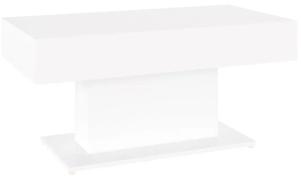 Τραπεζάκι Σαλονιού Λευκό 96 x 50 x 45 εκ. από Μοριοσανίδα - Λευκό