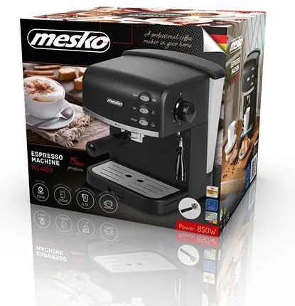 MESKO ESPRESSO MACHINE 850W 15 BAR