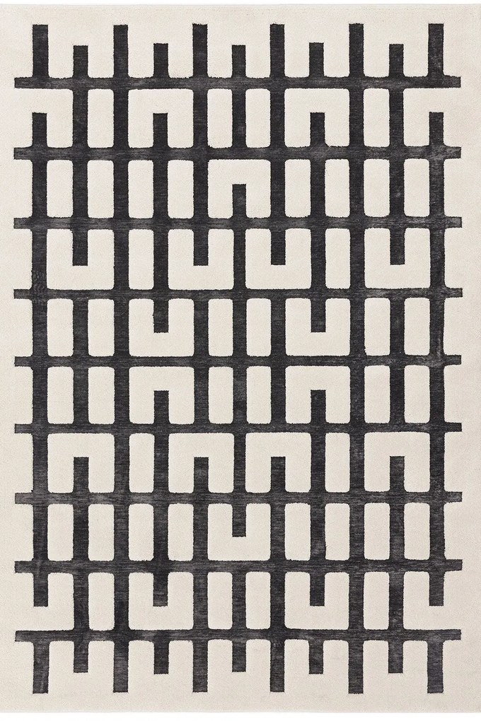 Χαλί Valley Junction Charcoal-Ivory Asiatic London 160X230cm