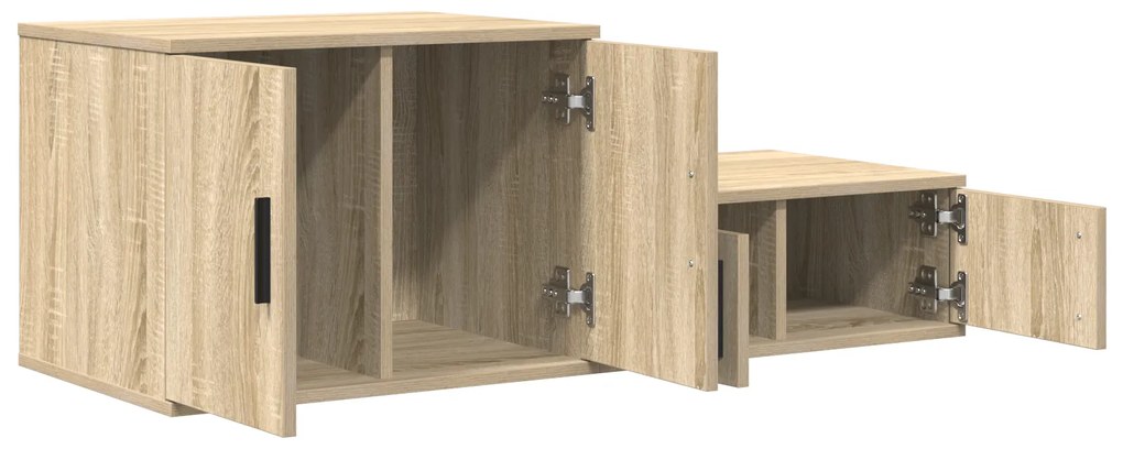 vidaXL Ντουλάπι Αποθήκευσης Σονομά Ελάτης 127x41x40 εκ. Επεξεργασμένο Ξύλο
