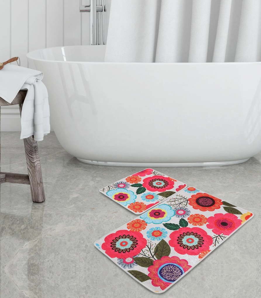 Bathmat Set (2 Pieces) Galvin Multicolor