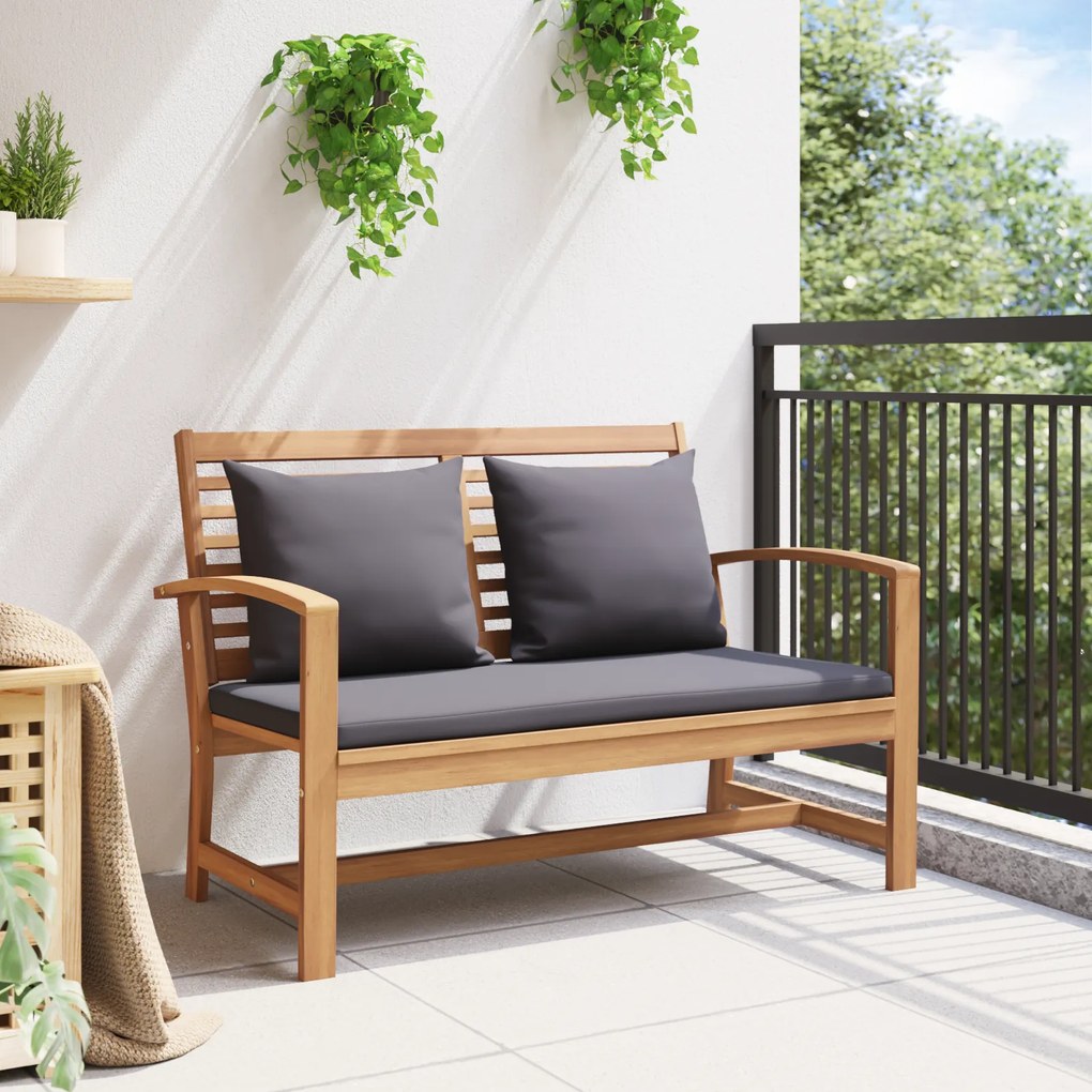 vidaXL Σετ Καναπέ Κήπου 2 pcs Καστανό Μασίφ ξύλο teak