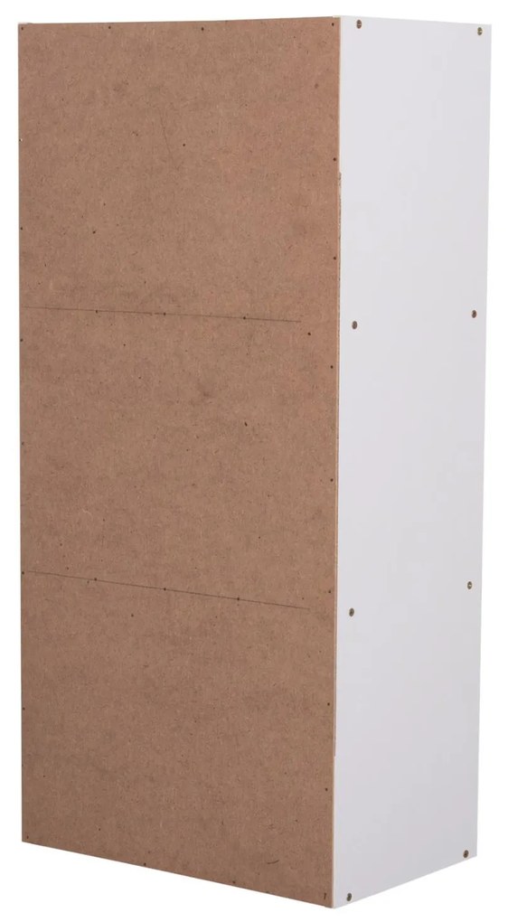ΡΑΦΙΕΡΑ ΤΟΙΧΟΥ CUBICON  ΛΕΥΚΗ ΜΕΛΑΜΙΝΗ 38,5x23,5x80Υεκ.