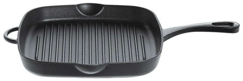 Τηγάνι Γκριλιέρα Provence 0407801026 26x26x3,5cm Black Kuchenprofi 26cm Cast Iron