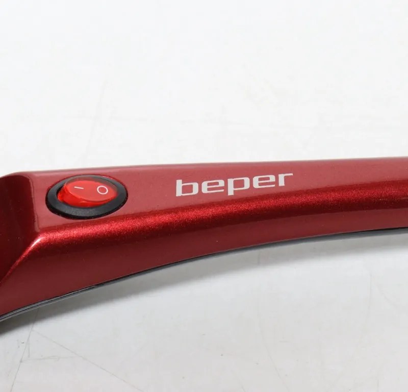 Κρεπιέρα Beper BT.710Y, 800 W, Διάμετρος 20 εκ., Αντικολλητική επίστρωση, Κόκκινη