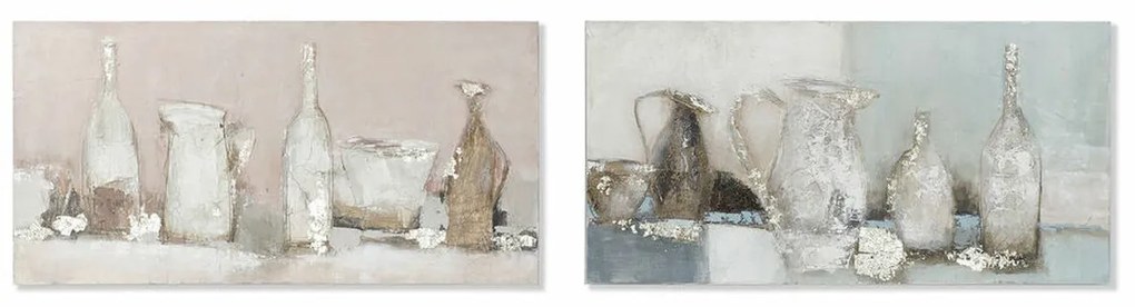 Καμβάς DKD Home Decor Τζίντζερ Καμβάς 120 x 3,8 x 60 cm